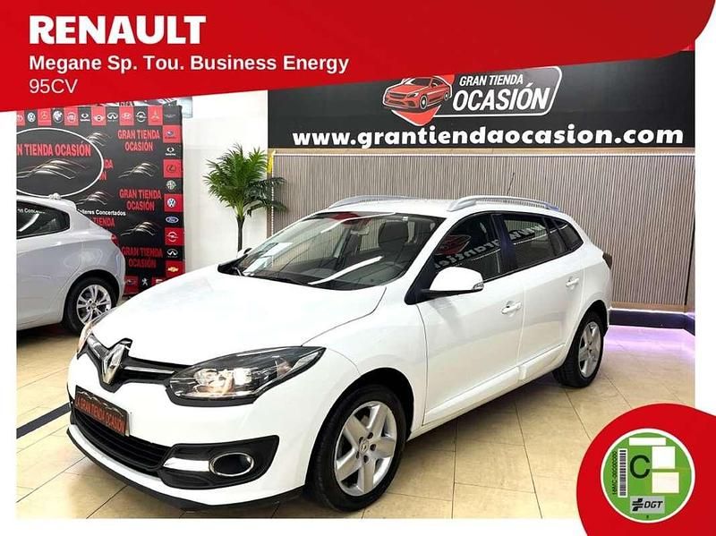 Usado Renault Mégane GrandTour Business 95 CV (69 kW) 2016 Blanco Familiar