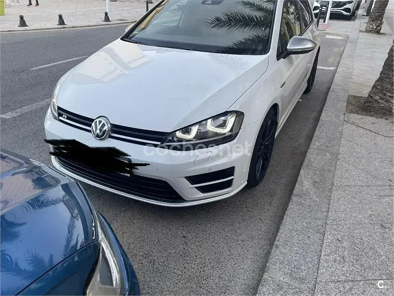 Usado VW Golf VII R 300 CV (220 kW) 2015 Blanco Berlina
