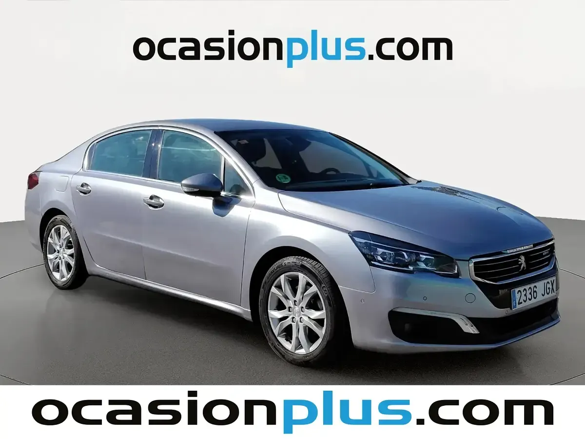 Usado Peugeot 508 Allure 150 CV (110 kW) 2015 Gris Berlina