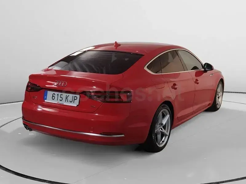 Usado Audi A5 Sportback Sport 190 CV (139 kW) 2018 Rojo Utilitario