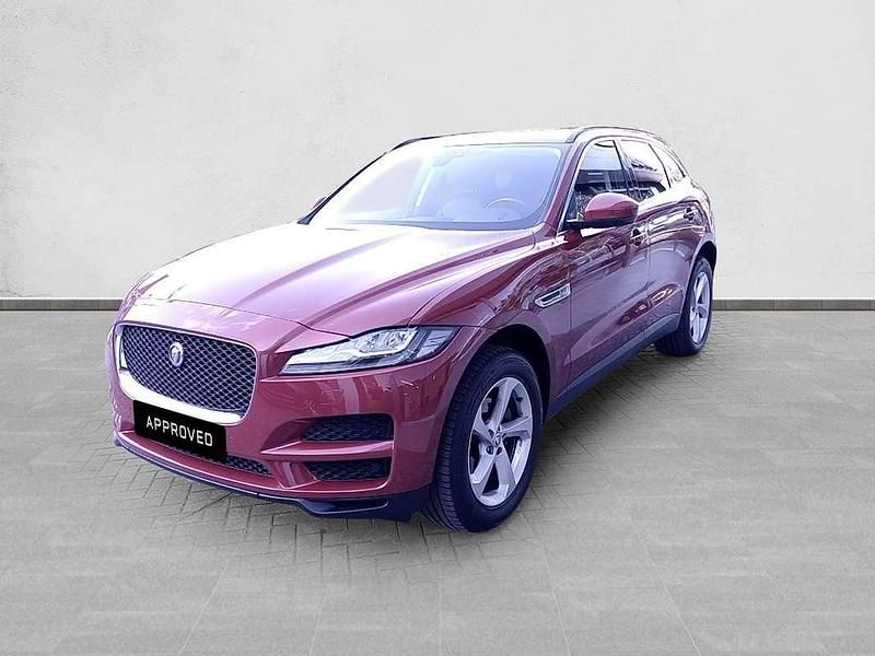 Rojo Usado 2020 Jaguar F-Pace Prestige SUV | 29.900 € (Caro) - Imagen 1/4