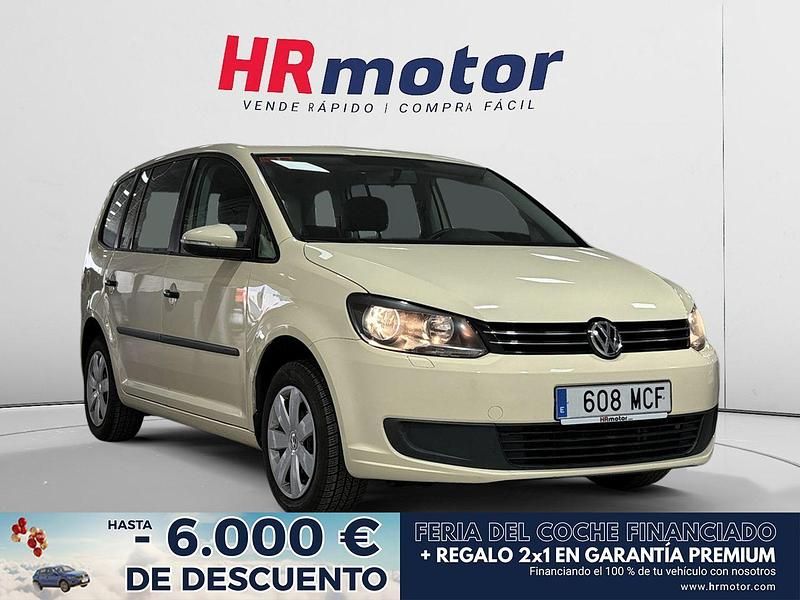 Beige Usado 2016 VW Touran Advance Monovolumen | 13.990 € - Imagen 1/4