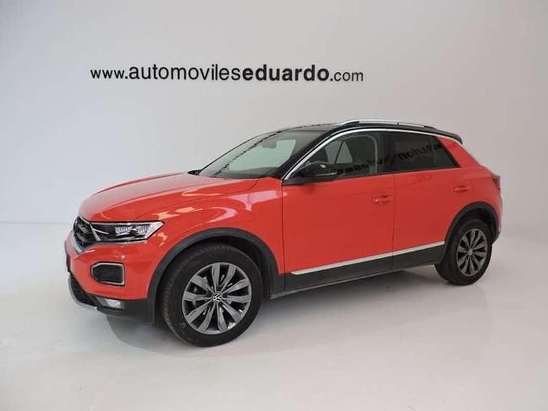 Usado VW T-Roc Sport 150 CV (110 kW) 2021 Rojo SUV