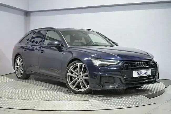 Usado Audi A6 Competition 367 CV (269 kW) 2019 Azul Familiar