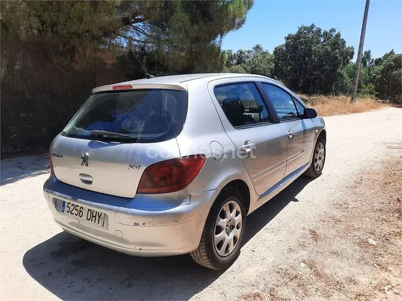 Usado Peugeot 307 110 CV (80 kW) 2005 Gris / plata Berlina