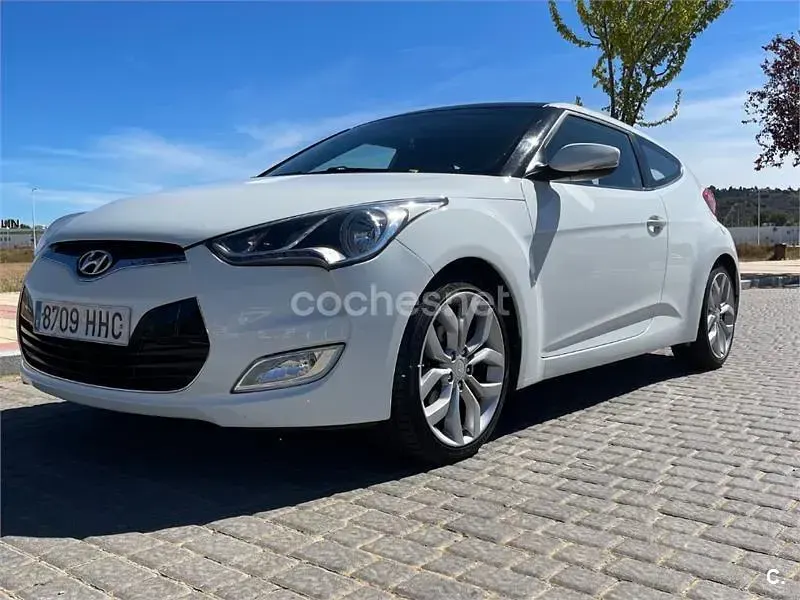 Usado Hyundai Veloster Sport 140 CV (102 kW) 2011 Blanco Utilitario