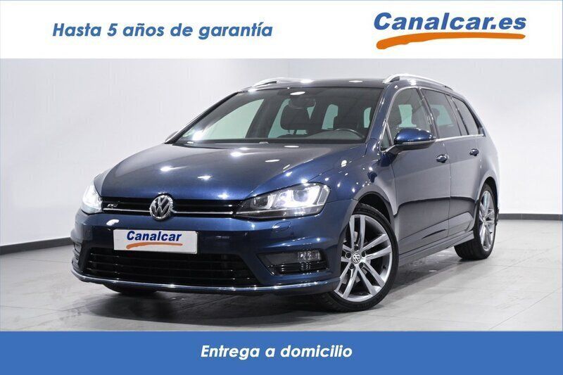 Azul Usado 2016 VW Golf VII Edition Familiar | 14.845 € (Caro) - Imagen 1/4