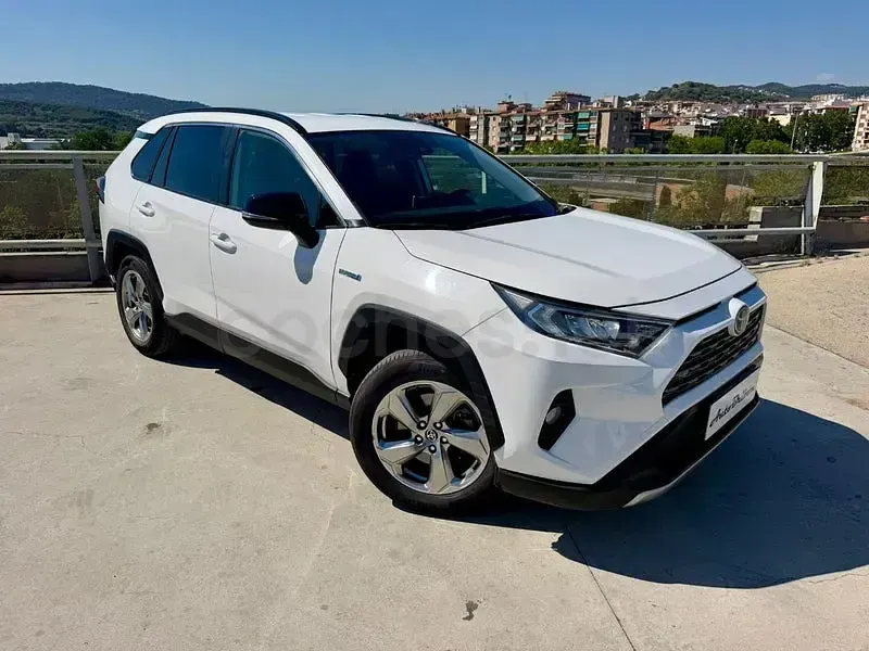 Usado Toyota RAV4 Hybrid Advance 222 CV (163 kW) 2021 Blanco SUV
