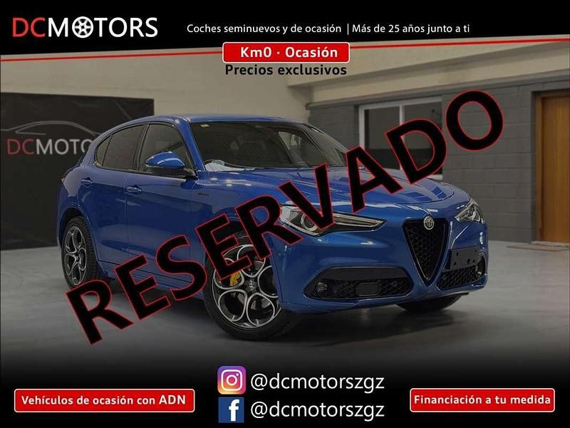 Azul Usado 2020 Alfa Romeo Stelvio Veloce SUV | 30.800 € (Caro) - Imagen 1/4
