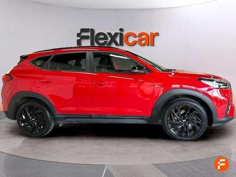 Usado Hyundai Tucson N Line 177 CV (130 kW) 2019 Rojo SUV
