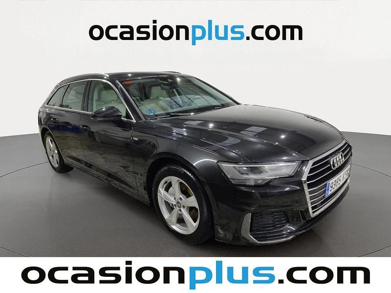 Usado Audi A6 S-Line 204 CV (150 kW) 2019 Negro Familiar