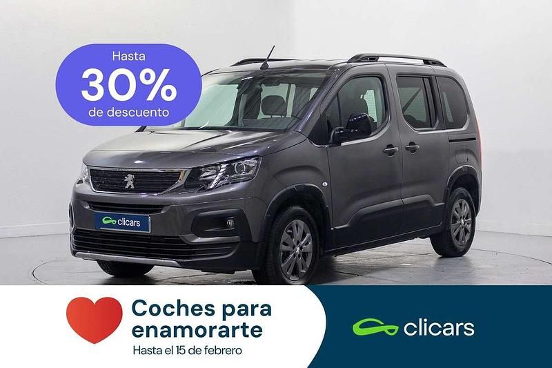 Usado Peugeot Rifter Allure 131 CV (96 kW) 2022 Gris Monovolumen