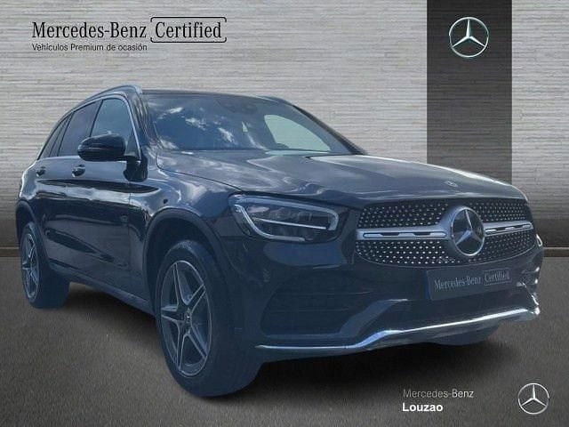 Usado Mercedes GLC300e AMG line 306 CV (225 kW) 2021 Gris grafito