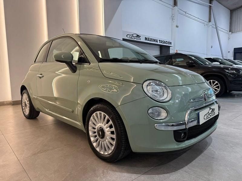 Usado Fiat 500 Pop 69 HP (50 kW) 2009 Verde Cabrios