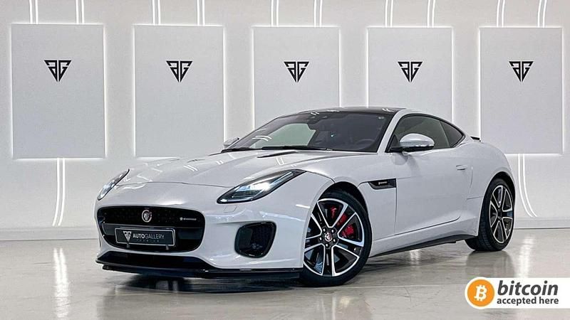 Usado Jaguar F-Type R-Dynamic 340 CV (250 kW) 2020 Blanco Coupe