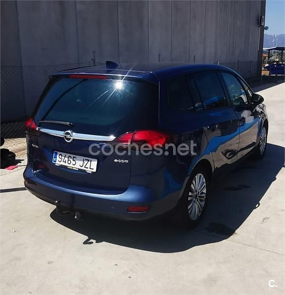 Usado Opel Zafira Family 140 CV (102 kW) 2017 Azul Monovolumen