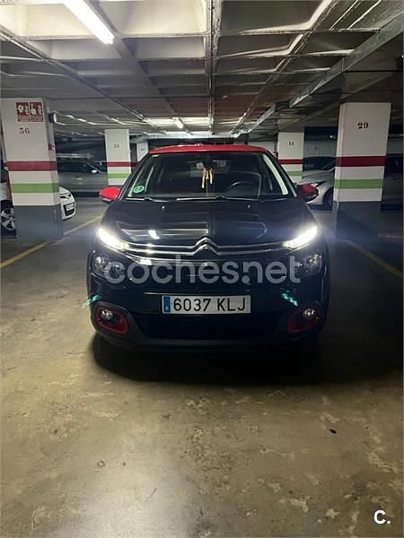 Negro Usado 2018 Citroën C3 Feel Utilitario | 8000 € (Buen precio) - Imagen 1/4