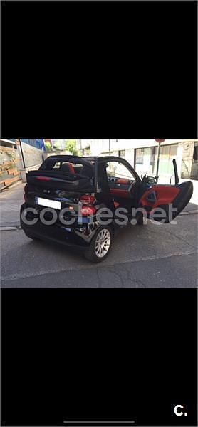 Usado Smart ForTwo Cabrio Pulse 71 CV (52 kW) 2007 Negro Descapotable