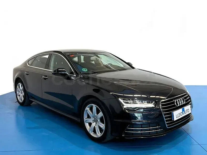 Usado Audi A7 Sportback 218 CV (160 kW) 2015 Negro Utilitario