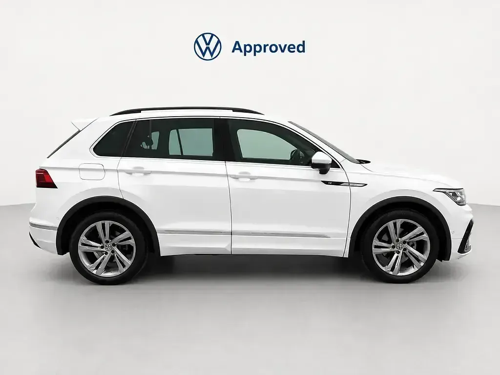Usado VW Tiguan R-line 150 CV (110 kW) 2021 Blanco SUV