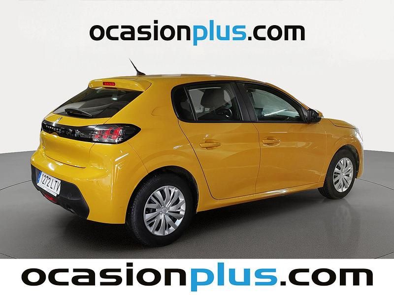 Usado Peugeot 208 Active 75 CV (55 kW) 2021 Amarillo Utilitario