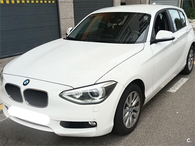 Usado BMW 116 116 CV (85 kW) 2014 Blanco Utilitario