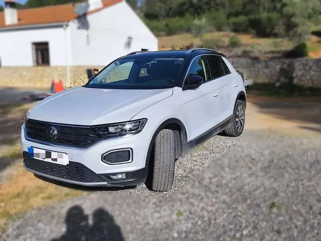 Usado VW T-Roc Sport 150 CV (110 kW) 2020 Blanco SUV
