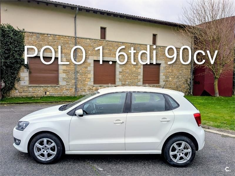 Usado VW Polo Advance 90 CV (66 kW) 2014 Blanco Berlina