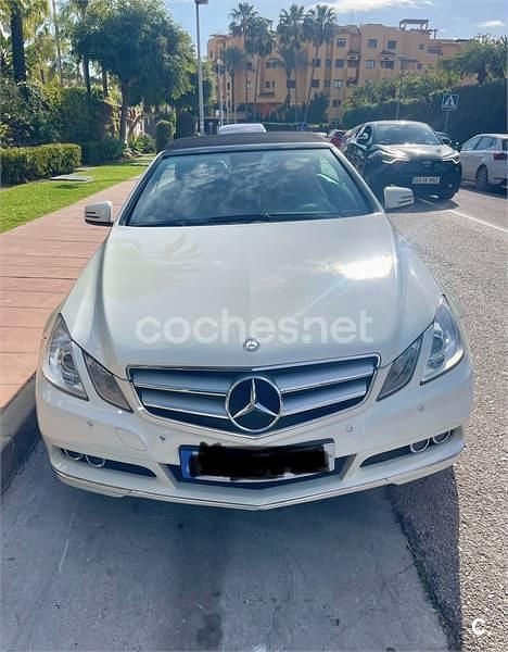 Usado Mercedes E200 Avantgarde 184 CV (135 kW) 2010 Blanco Descapotable
