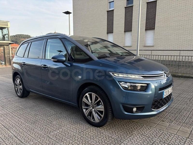 Usado Citroën Grand C4 Picasso Feel 120 CV (88 kW) 2016 Azul Monovolumen