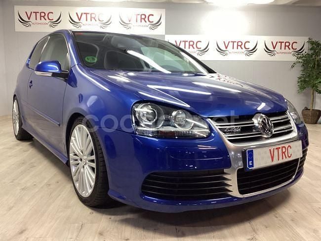 Usado VW Golf V R 253 CV (186 kW) 2007 Azul Berlina