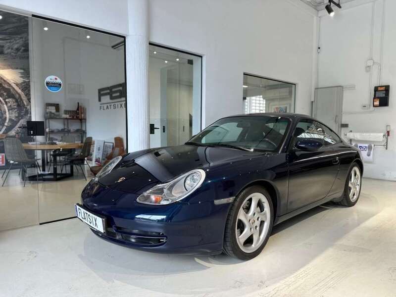 Azul Usado 1999 Porsche 911 Carrera 4 Coupe | 44.996 € - Imagen 1/4