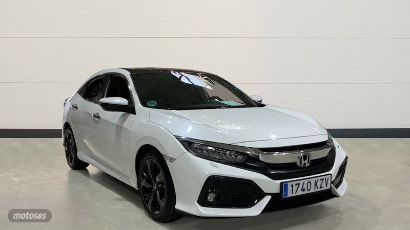 Blanco Usado 2019 Honda Civic Prestige Berlina | 22.500 € (Precio justo) - Imagen 1/4