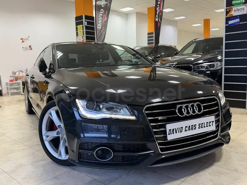 Usado Audi A7 Sportback Ambiente 245 CV (180 kW) 2012 Negro Utilitario