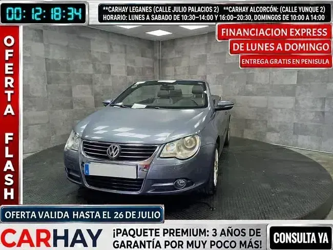 Usado VW Eos 140 CV (102 kW) 2010 Descapotable