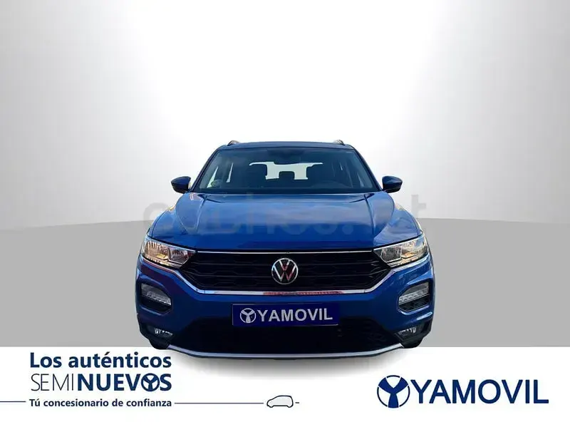 Usado VW T-Roc Advance 110 CV (80 kW) 2020 Azul SUV