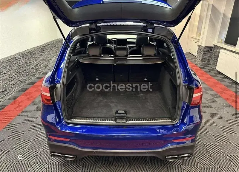 Usado Mercedes GLC63 AMG 476 CV (350 kW) 2018 Azul SUV