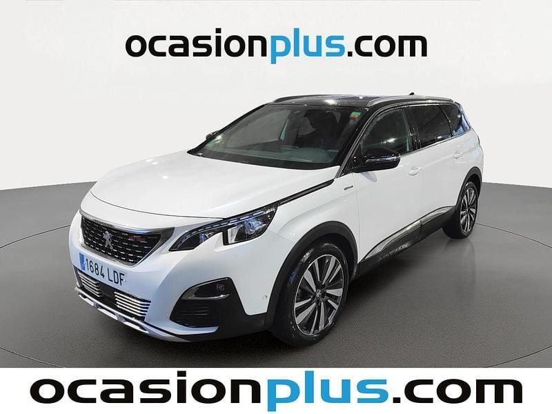 Blanco Usado 2019 Peugeot 5008 GT-line SUV | 15.437 € (Buen precio) - Imagen 1/4