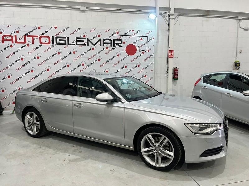 Usado Audi A6 Sport 177 CV (130 kW) 2011 Gris / plata Berlina