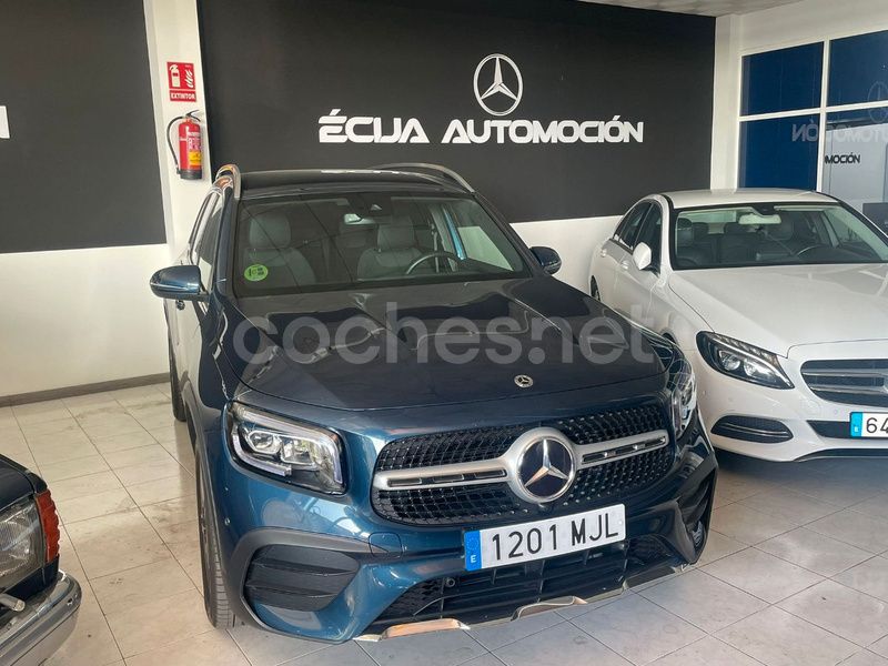 Azul Usado 2023 Mercedes GLB200 SUV | 44.950 € (Precio justo) - Imagen 1/4