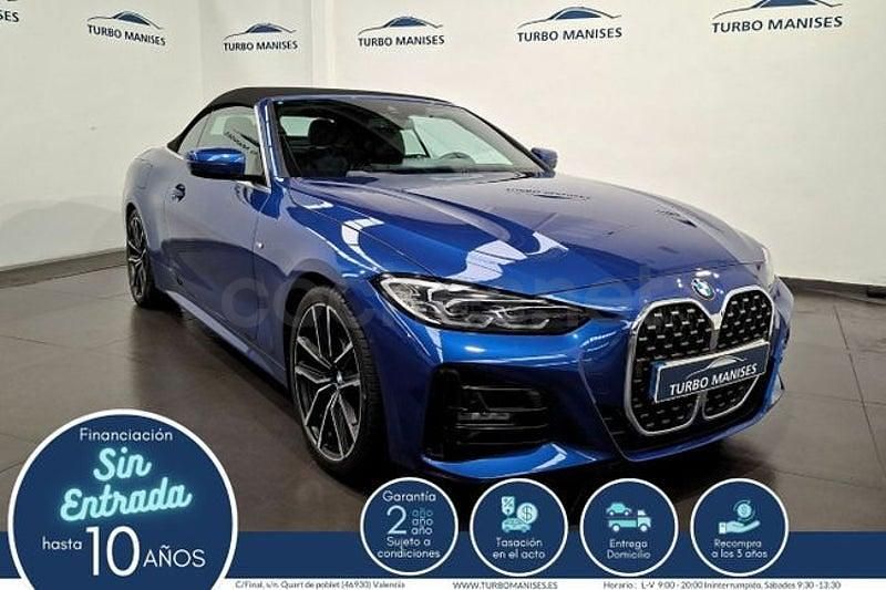 Usado BMW 420 Comfort Edition 184 CV (135 kW) 2024 Azul Descapotable