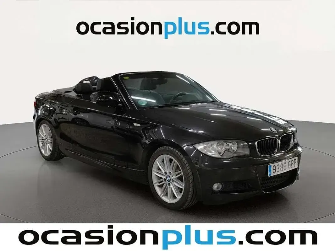 Usado BMW 118 Cabriolet 143 CV (105 kW) 2009 Negro Descapotable