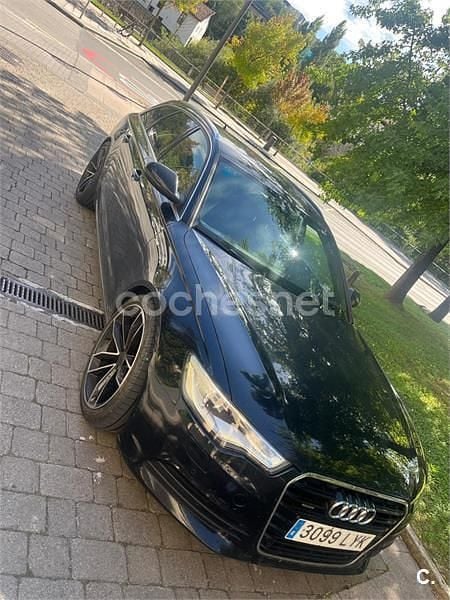 Usado Audi A6 204 CV (150 kW) 2012 Negro Familiar