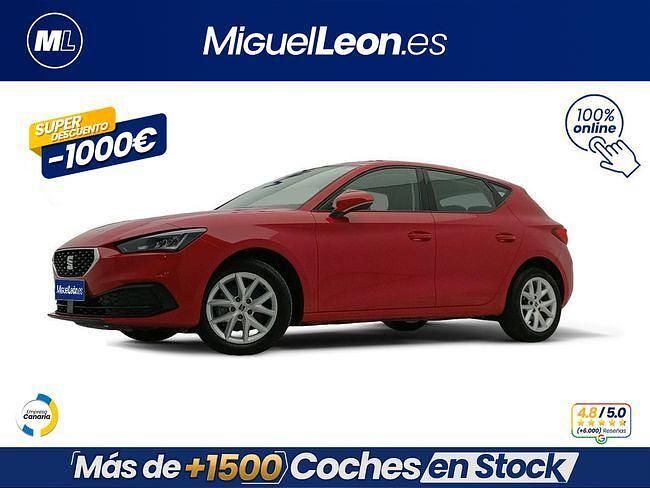 Usado Seat Leon Style 110 CV (80 kW) 2022 Rojo Berlina