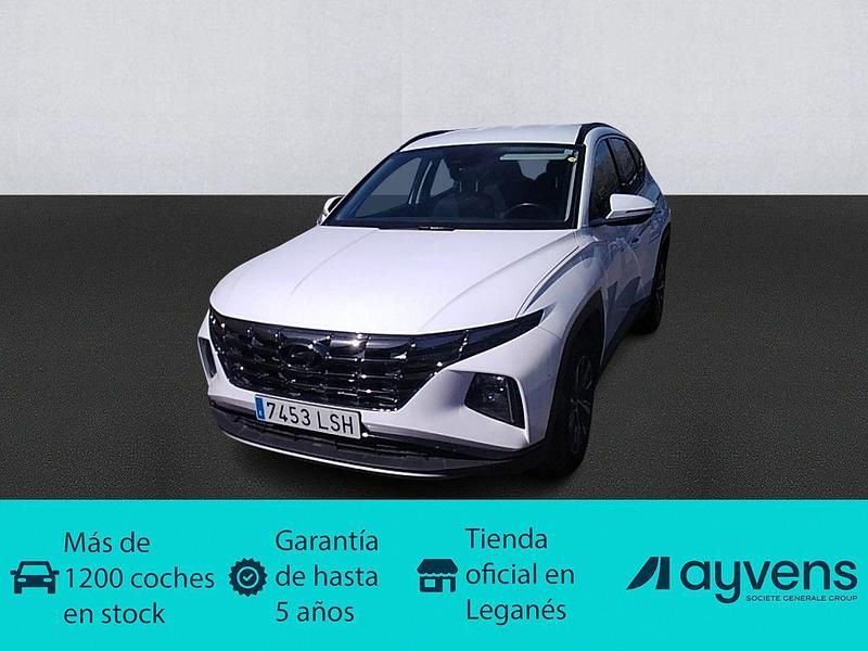 Blanco Usado 2021 Hyundai Tucson SUV | 26.700 € (Un poco caro) - Imagen 1/4