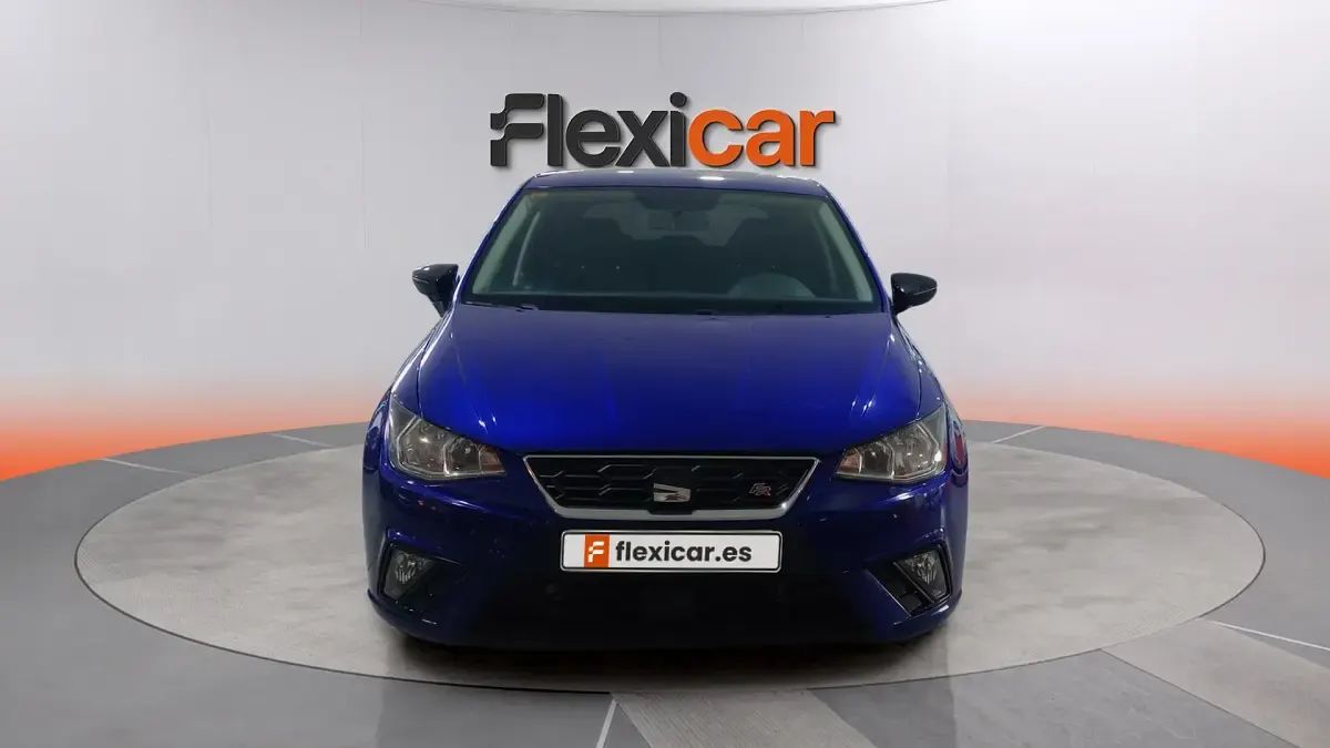 Usado Seat Ibiza FR 116 CV (85 kW) 2017 Azul Berlina