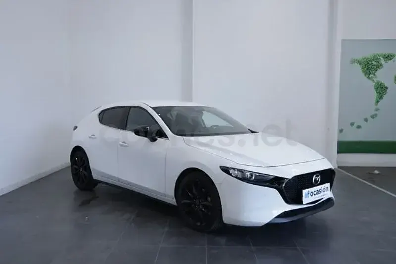 Usado Mazda 3 Homura-Line 122 CV (89 kW) 2023 Blanco Berlina