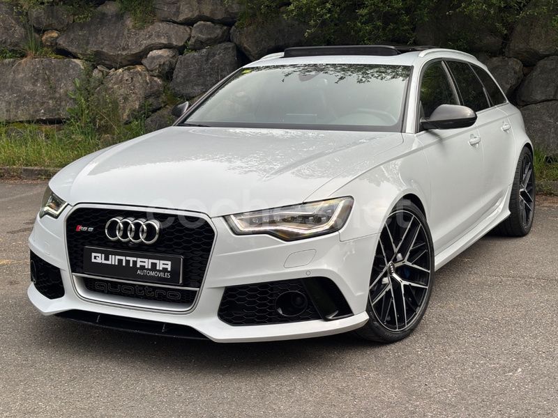 Blanco Usado 2014 Audi RS6 Exclusive Familiar | 49.900 € (Precio justo) - Imagen 1/4