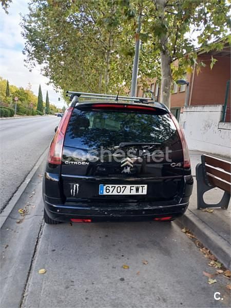 Usado Citroën C4 Picasso Exclusive 110 CV (80 kW) 2007 Negro Monovolumen