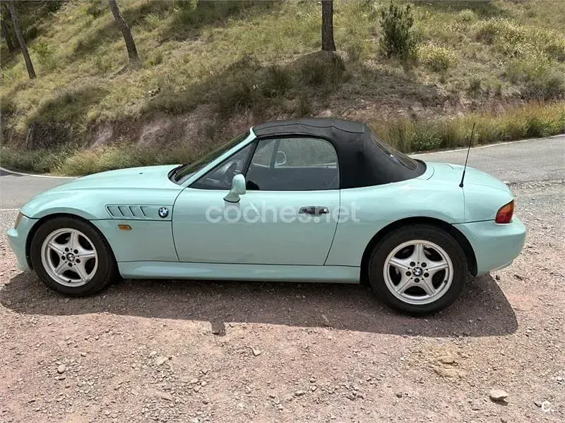 Usado BMW Z3 115 CV (84 kW) 1996 Verde Descapotable